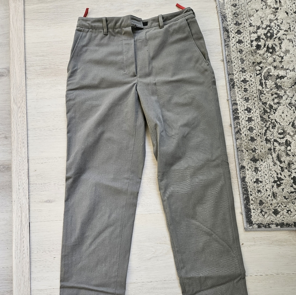 Prada Sport Technical Stretch Red Tab Pants